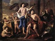Victorious David 1627 Oil on canvas